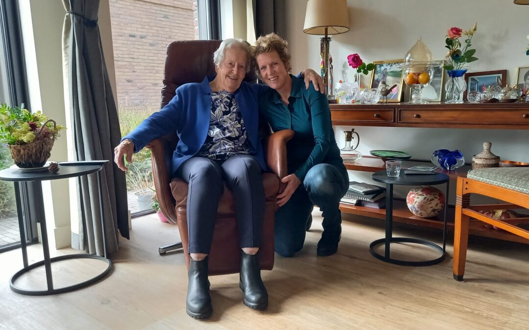 Mevrouw De Roos doet haar naam eer aan