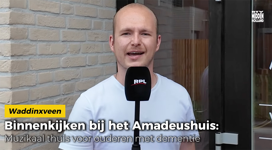 RTW FM op bezoek in Amadeushuis Waddinxveen